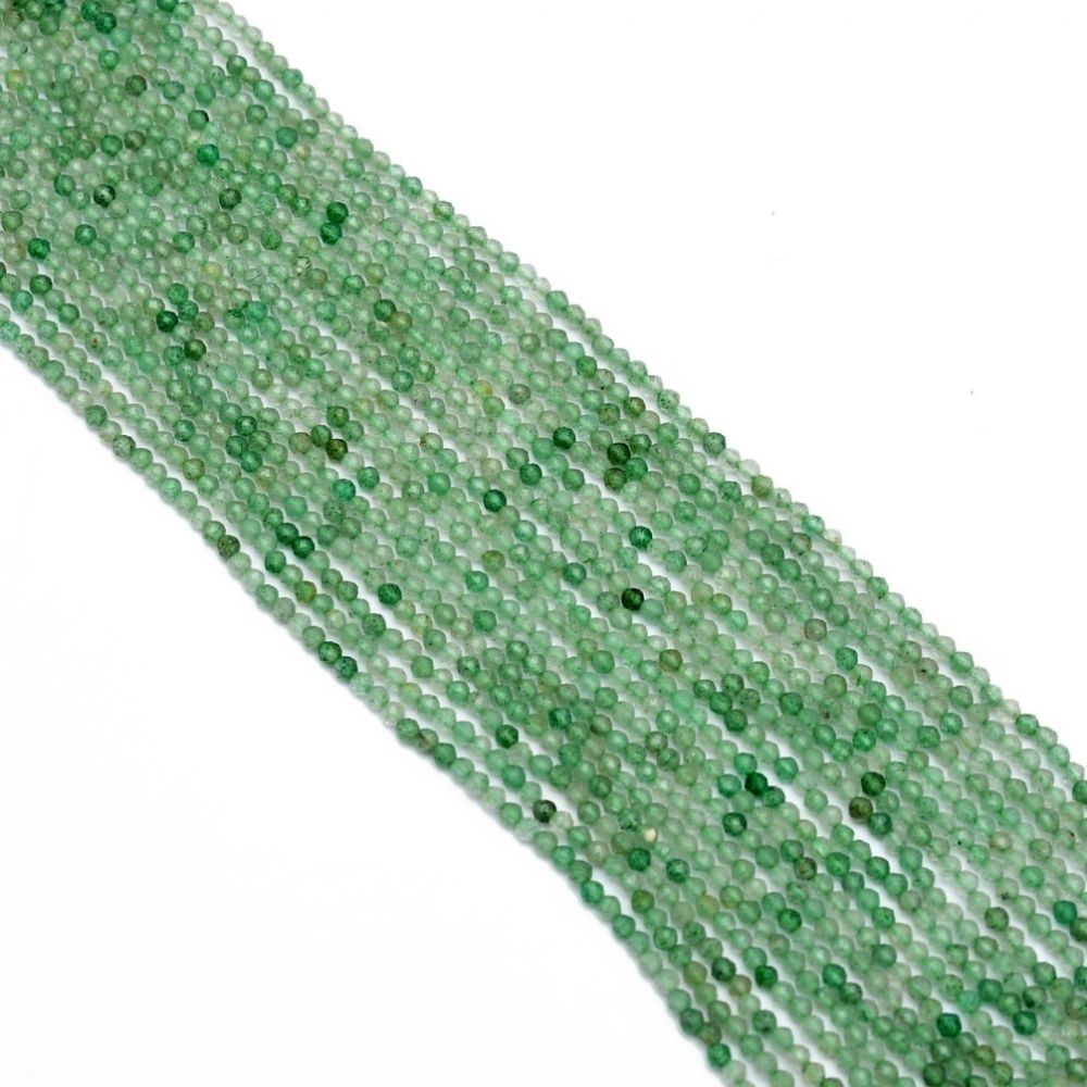 GEMSTONE STRAND- GREEN AVENTURINE