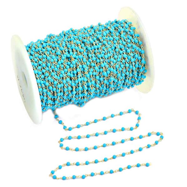 ROSARY CHAIN - TURQUOISE - Image 3