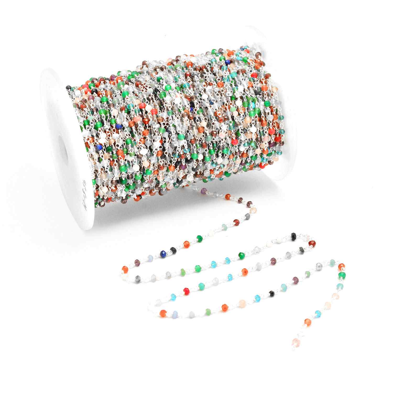 ROSARY CHAIN - MULTI GEMSTONES - Image 3