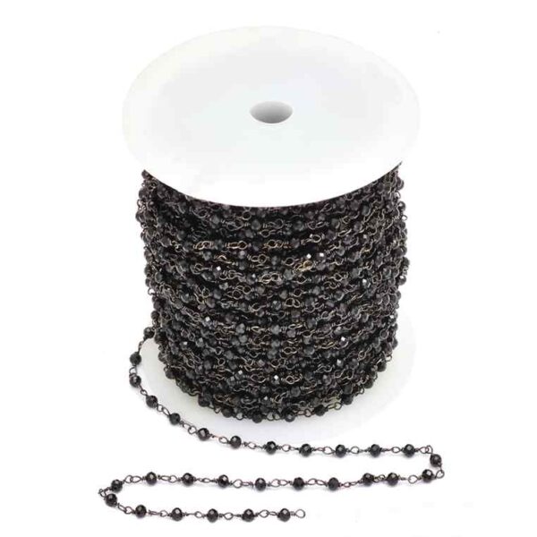 ROSARY CHAIN - BLACK ONYX - Image 2