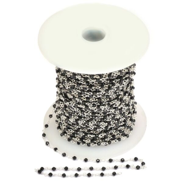 ROSARY CHAIN - BLACK ONYX