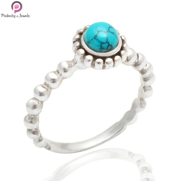 Turquoise 925 Sterling Silver Ring
