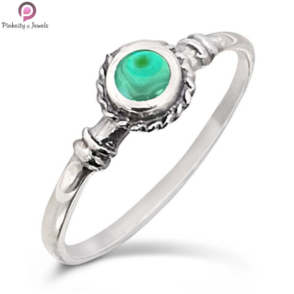 Turquoise Gemstone 925 Silver Ring