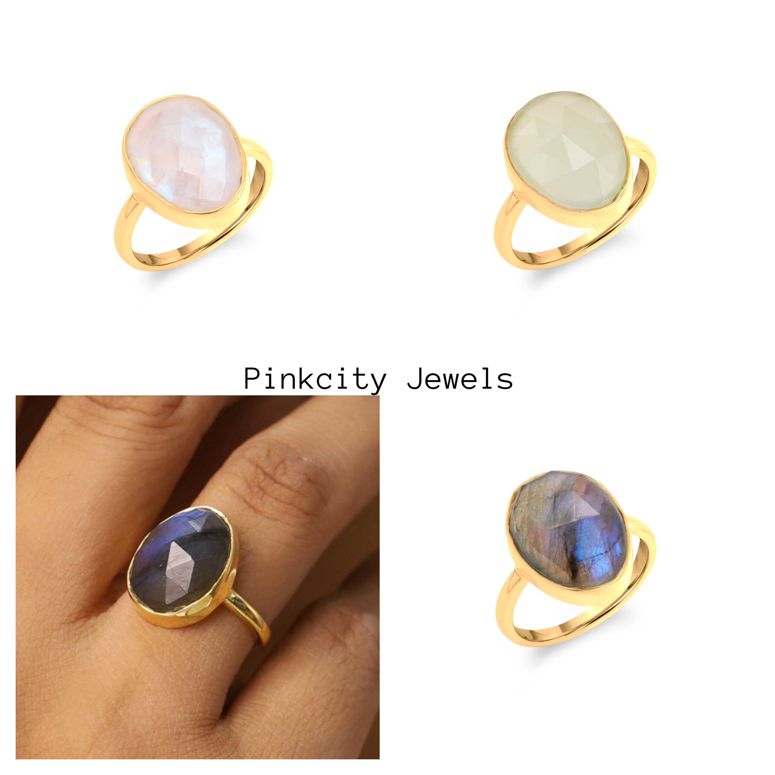 Labradorite Gemstone 925 Sterling Silver Ring - Image 3