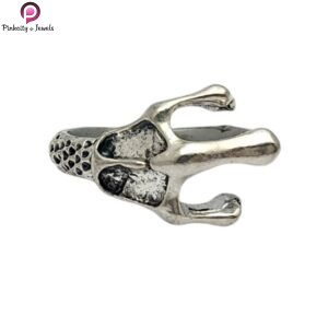 Vintage Halloween Skeleton Hand Wrap Adjustable Ring
