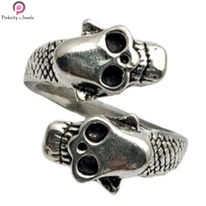 Skeleton Hand Wrap Adjustable Ring