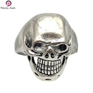 Hip-Hop Streetwear Geometric Skull Halloween Men's Rings