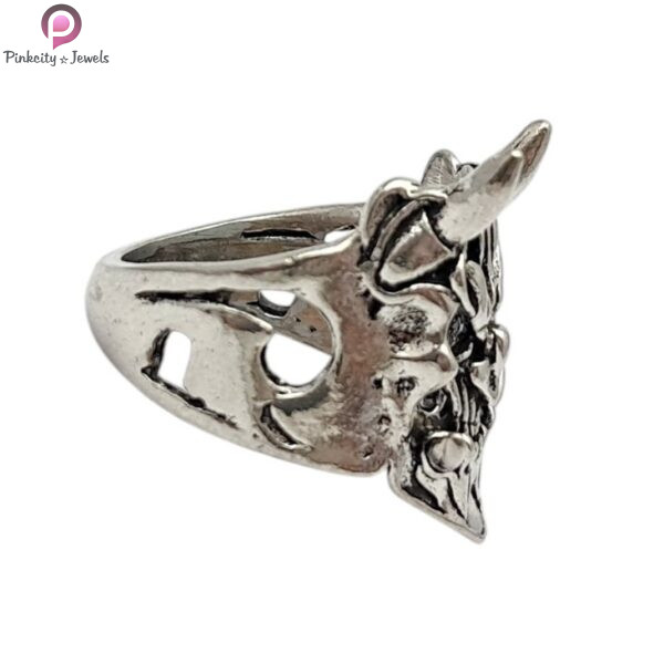 Exaggerated Skull Halloween Men'S Ring - Image 3