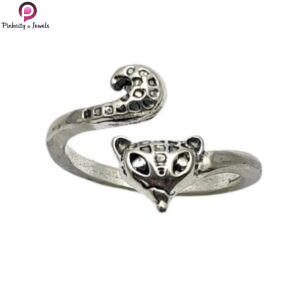 Cat Design Ring, Hip Hop Vintage Animal Ring Jewelry