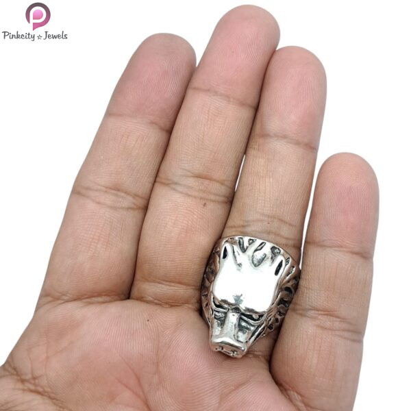 Fox Ring, Hip Hop Biker Vintage Animal Ring Jewelry - Image 2