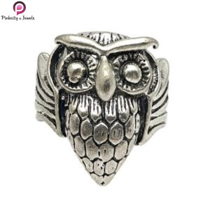 Owl Frill Finger Ring