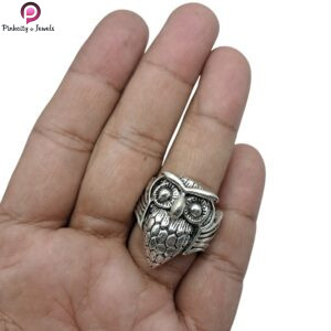 Owl Frill Finger Ring