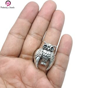 Vintage Retro Owl Frill Ring