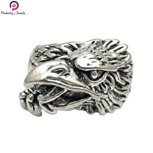 Eagle Face Ring