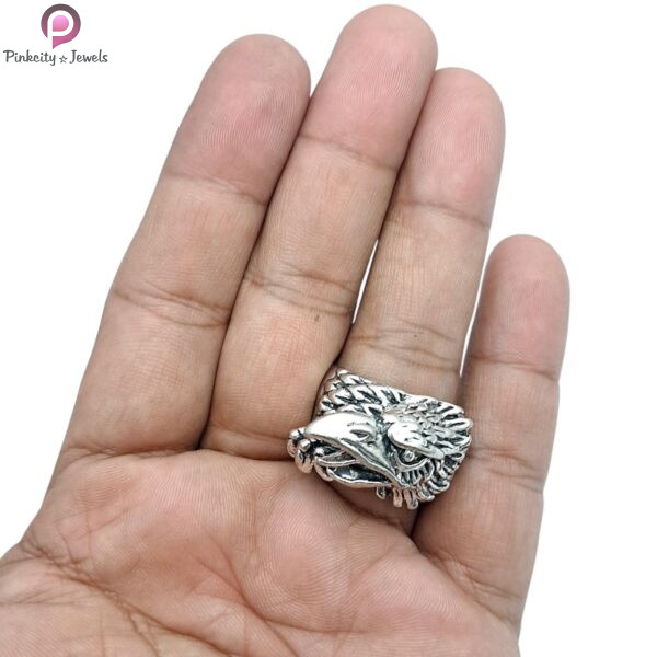 Eagle Face Ring - Image 2