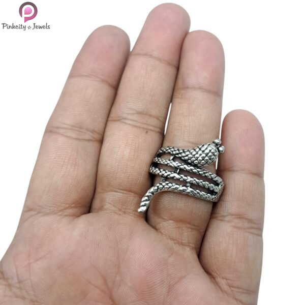 Snake Reptile Serpent Finger Rings - Image 2