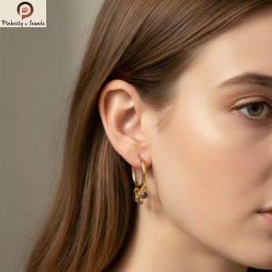 Sterling silver amethyst earrings